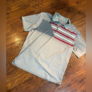 Walter Hagen men’s size M patriotic fri fit polo